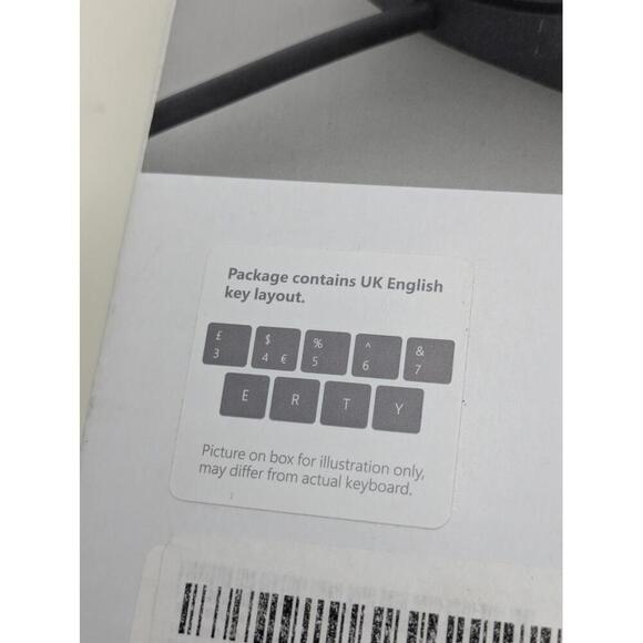 Microsoft Ergonomic Desktop Wired Keyboard & Mouse RJU-00001. Unused In Open Box - Picture 7 of 7